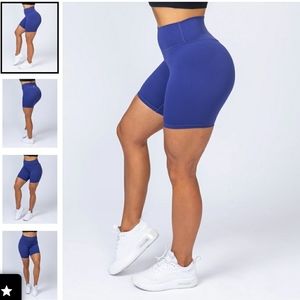 Muscle Nation - 
V2 BUTTER BIKE SHORTS - INDIGO